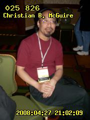 2008:04:27 21:02:09 by christian (Christian B. McGuire)